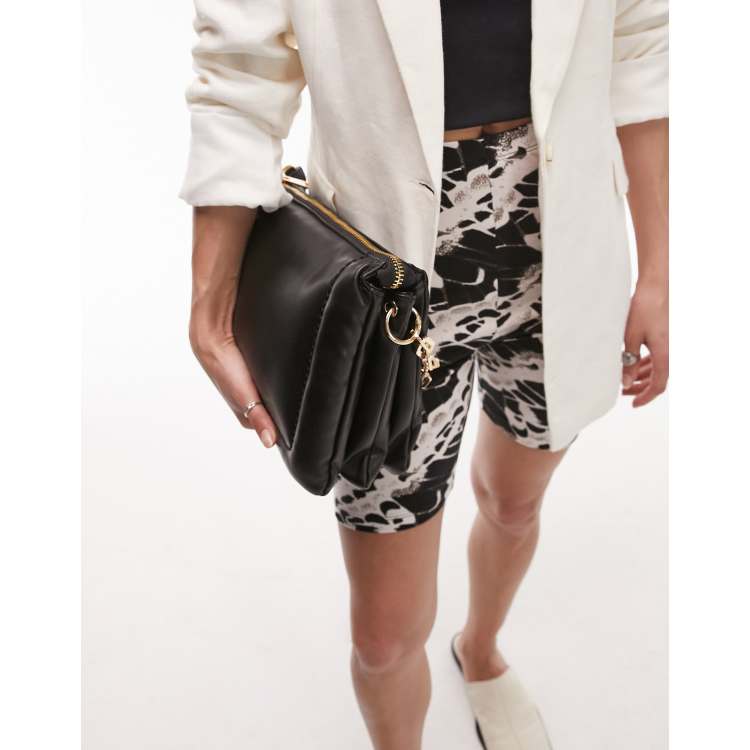 Snakeskin clutch bag topshop deals