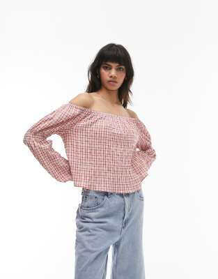 Topshop bardot online top