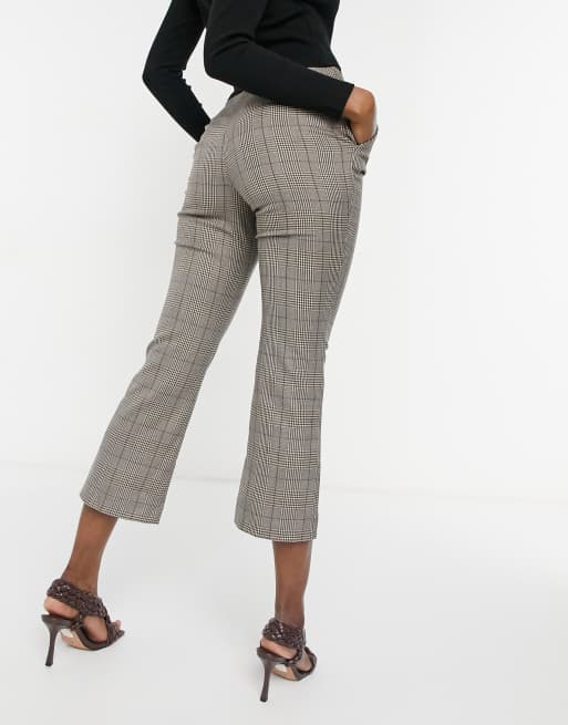 Topshop checkered hot sale pants