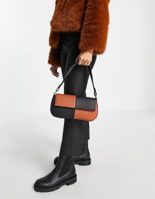 fluffy shoulder bag topshop