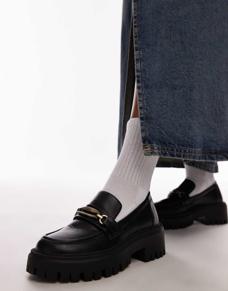 Chunky loafers