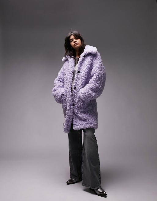 Topshop 2024 lilac coat