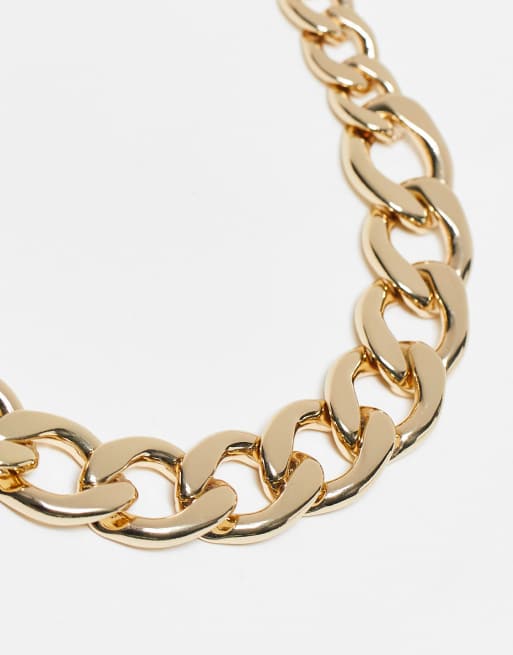 Chunky Chain Necklace - Gold