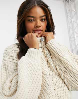 Topshop chunky knit clearance jumper