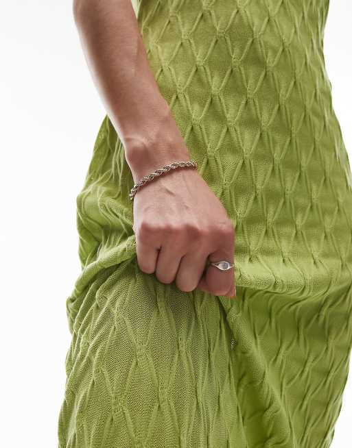 Topshop - Chunky og snoet kædearmbånd i 14k guldbelægning