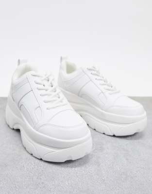 topshop white chunky trainers
