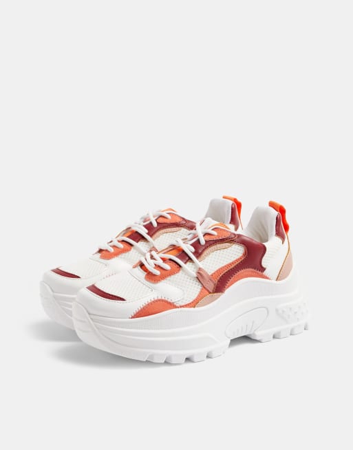 Chunky store trainers topshop