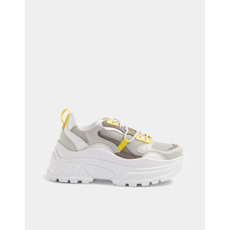 Chunky store trainers topshop