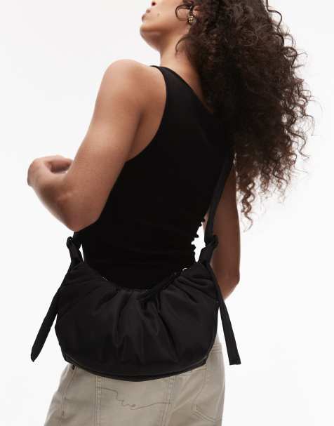Topshop - Cian - Borsa a tracolla nera - view 1