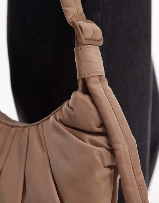Topshop Cian crossbody bag in mink, 4 of 4