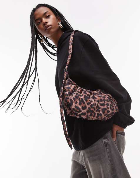 Topshop - Cian - Crossbody tas in luipaardprint - view 1