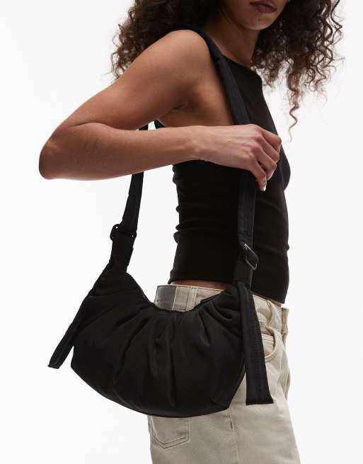Topshop - Cian - Crossbody tas in zwart, 4 van 4