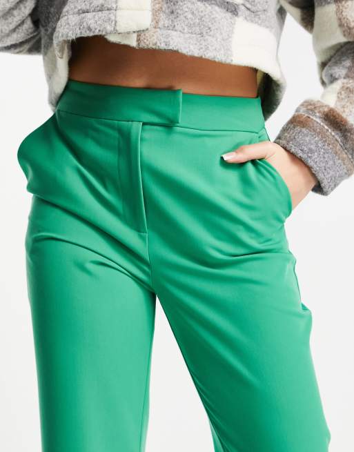 Green cigarette shop pants