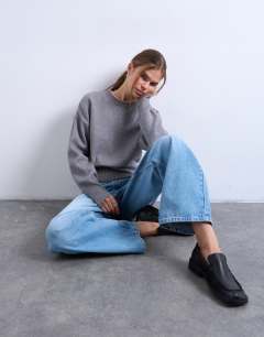 Cinch low rise baggy jean in bleach