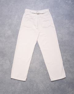 Model wearing Cinch low rise jean in pearl cord