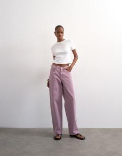 Cinch low rise relaxed fit jean in purple