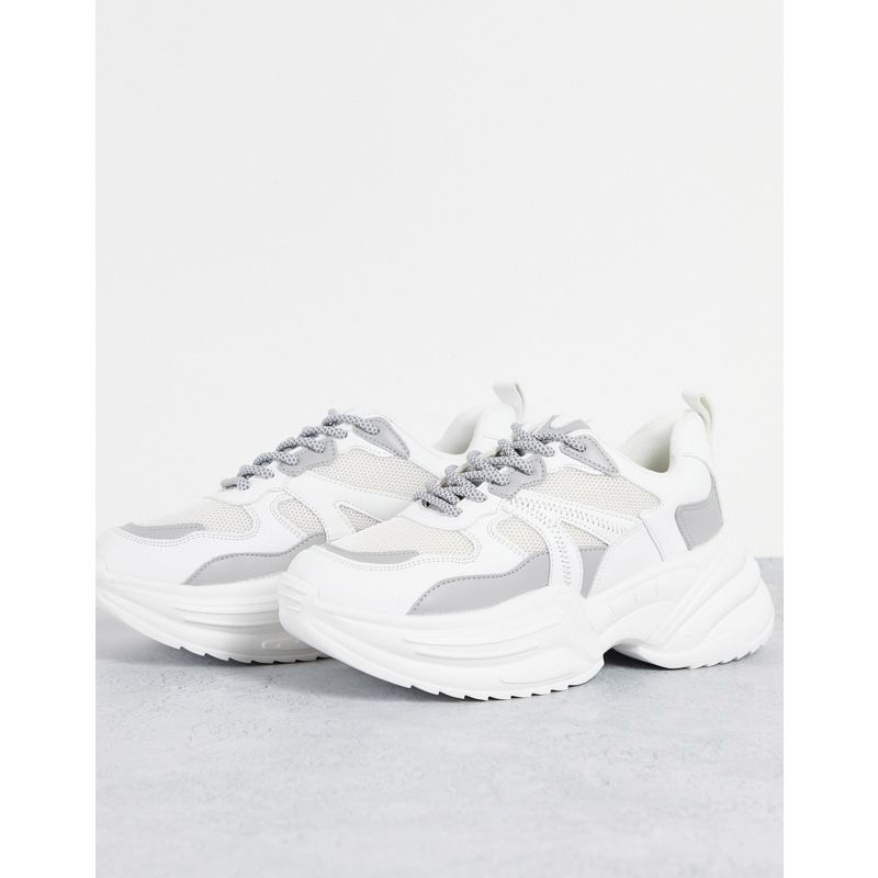Sneakers d15v9 Topshop - City - Chunky sneakers bianche