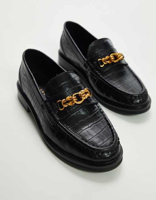 Gucci hot sale flat loafers