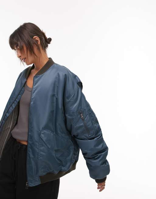 Olive Green Satin Bomber Jacket | Womens | X-Large (Available in XS, S, M, L) | Lulus