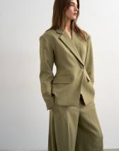 Co ord drummer jacket in ecru from Topshop