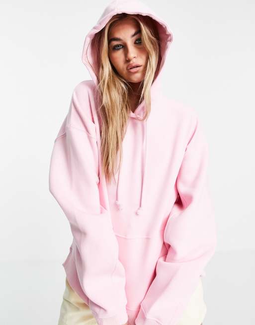 Topshop pink outlet hoodie