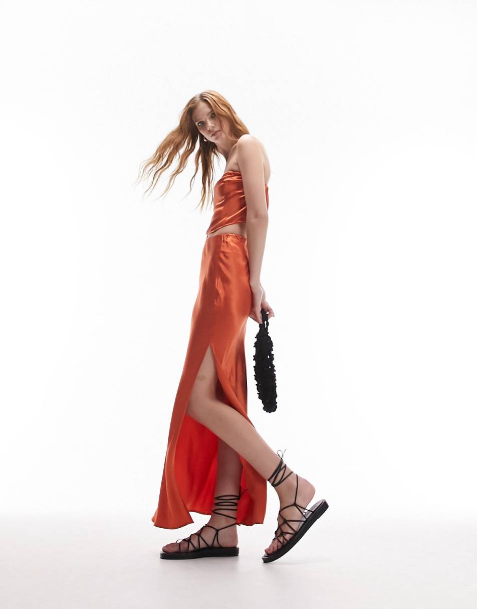 Side split new arrivals skirt co ord