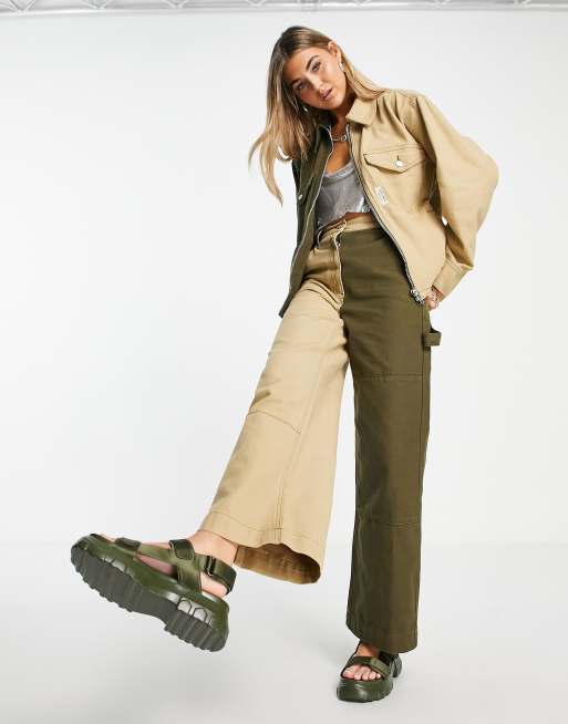 Khaki best sale half pant