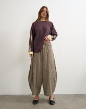 Topshop co-ord horseshoe trouser in check