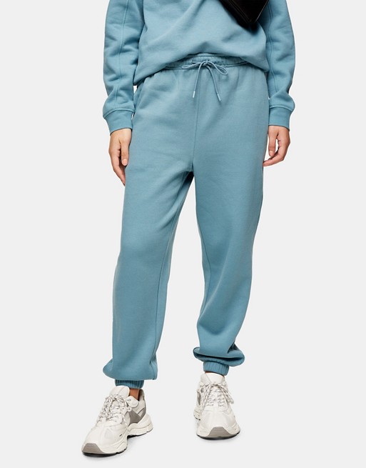 Topshop co-ord joggers in teal
