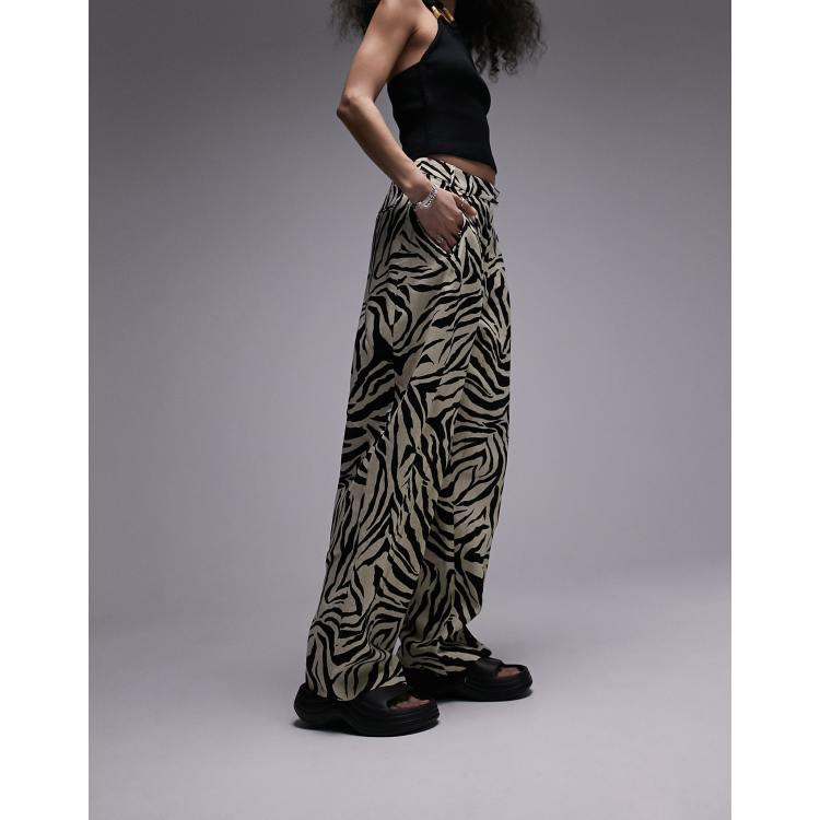 jonnlynx / zebra jacquard pants - パンツ