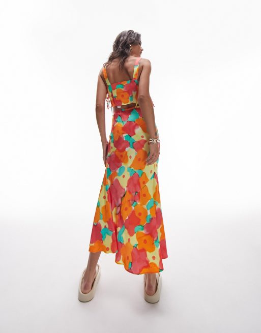 Floral 2025 fishtail skirt