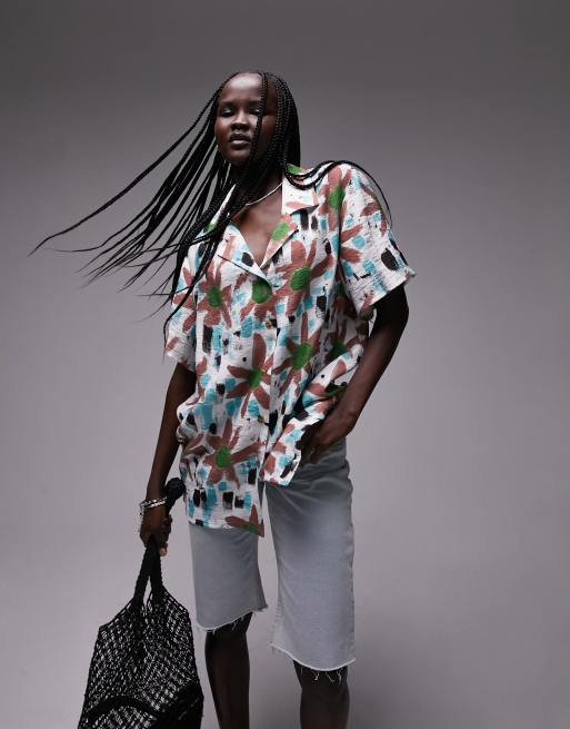 Topshop floral shirt 2025