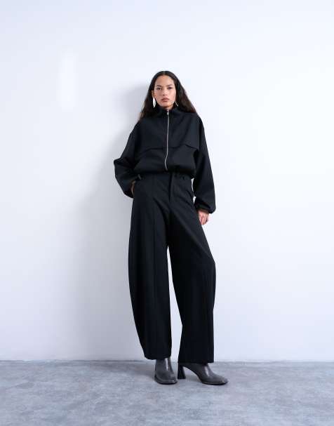 Topshop - Co-ord set in zwart - view 1