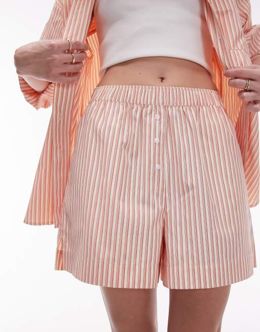 Topshop 2024 red shorts