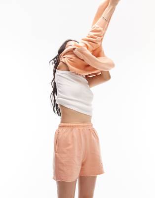 Raw hem jogger discount shorts