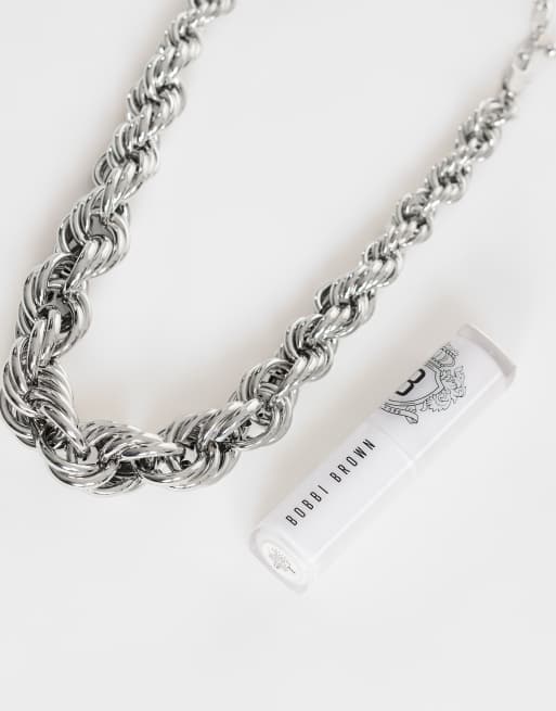 Topshop collar Mia retorcido en plata, 2 de 4
