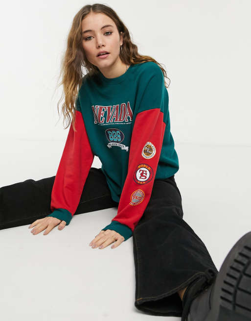 Topshop sweatshirt store