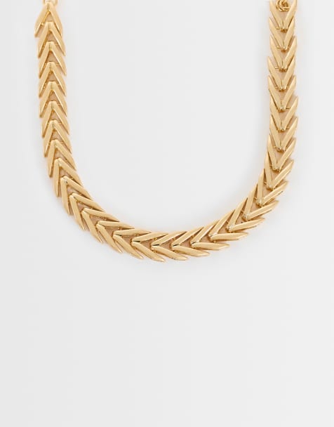 Topshop collier ras de cou Molly à pendentif flèche doré - view 1