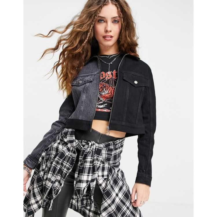 Topshop colour block jacket on sale