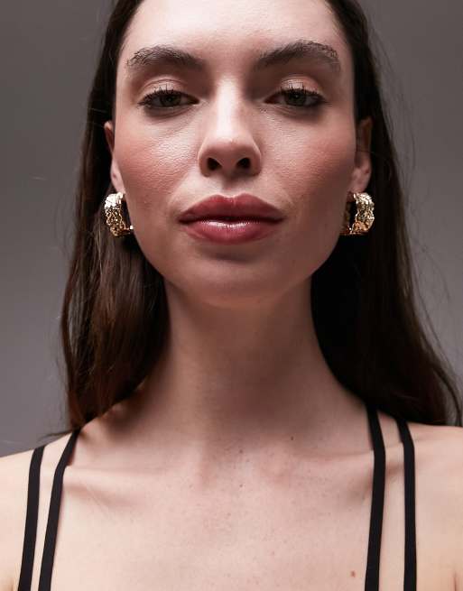 Topshop red deals earrings