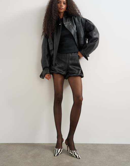 Topshop - Confezione da 2 paia di collant neri 15 denari, 2 di 3