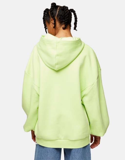 Topshop hot sale yellow hoodie