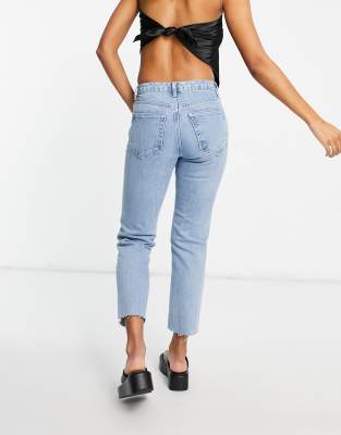 top shop straight leg jeans