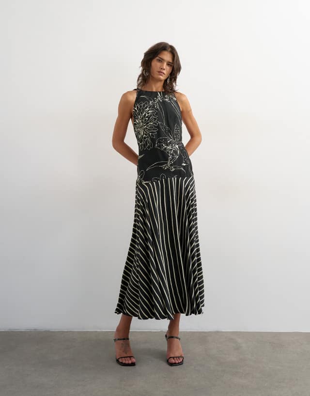 Topshop - Maxi Dress - Women - Polyester - 4 US