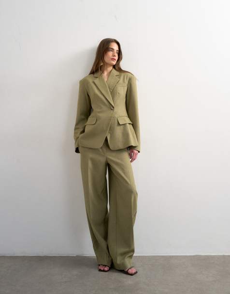 Topshop coord in taupe - view 1