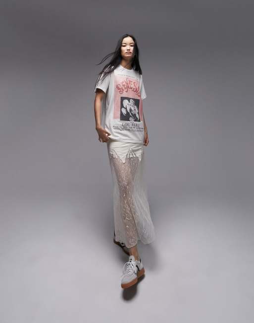 Topshop - Coordinato con grafica oversize