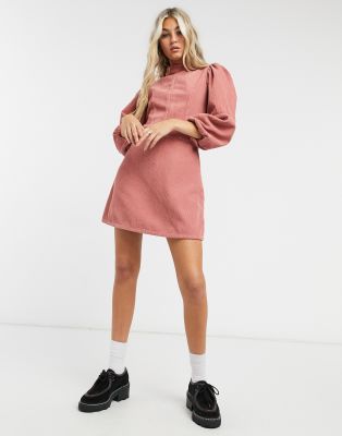 topshop corduroy dress