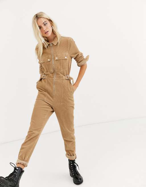 Topshop corduroy cheap jumpsuit