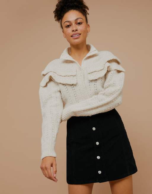 Button up shop skirt jumper