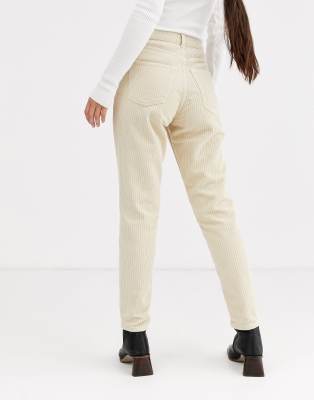 topshop cord mom jeans